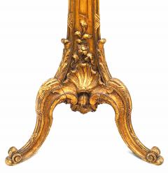 Pair of Louis XV Style Gilt Pedestals - 1437173