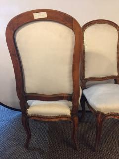 Pair of Louis XV Style Maison Jansen Attributed Boudoir Slipper or Side Chairs - 3001207