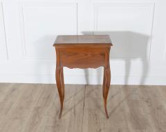 Pair of Louis XV Style Walnut Bedside Tables with Inlaid Details - 4353336