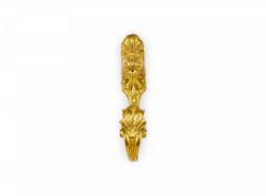 Pair of Louis XVI Bronze Shell Tie Backs - 4675464
