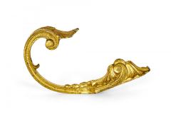 Pair of Louis XVI Bronze Shell Tie Backs - 4675466