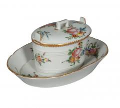 Pair of Louis XVI Porcelain Footed Butter Tubs - 4134093