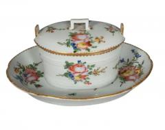Pair of Louis XVI Porcelain Footed Butter Tubs - 4134127