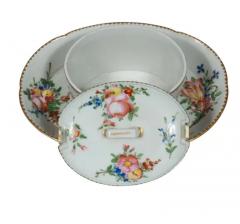 Pair of Louis XVI Porcelain Footed Butter Tubs - 4134138