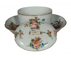 Pair of Louis XVI Porcelain Footed Butter Tubs - 4134199