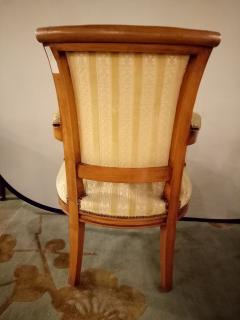 Pair of Louis XVI Style Armchairs Manner of Jansen - 3010947
