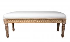 Pair of Louis XVI Style Beechwood Benches - 4555023