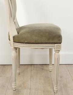 Pair of Louis XVI Style Chairs France circa 1950 - 3502275