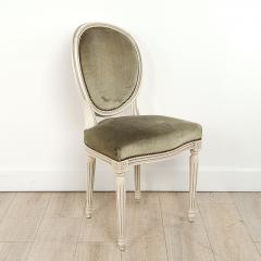 Pair of Louis XVI Style Chairs France circa 1950 - 3502277