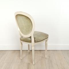 Pair of Louis XVI Style Chairs France circa 1950 - 3502279