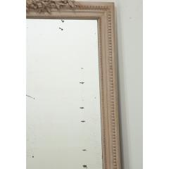 Pair of Louis XVI Style Painted Mantle Mirrors - 3484921