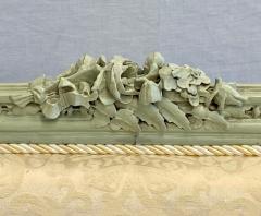 Pair of Louis XVI Style Throne or Arm Chairs Paint Decorated Frames - 2969859