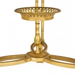 Pair of Louis XVI style marble and ormolu occasional tables - 4584892