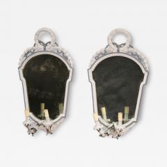 Pair of Louis XVI style mirrors from the 20th century - 3923039