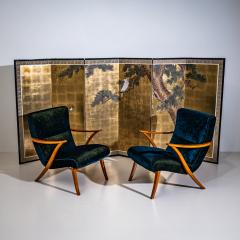 Pair of Lounge Chairs Czechia Mid 20th Century - 4531888
