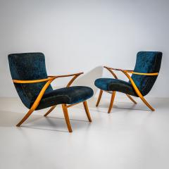 Pair of Lounge Chairs Czechia Mid 20th Century - 4532222