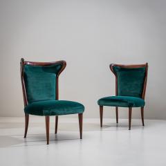 Pair of Lounge Chairs Italy 1950s - 4542360