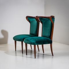 Pair of Lounge Chairs Italy 1950s - 4542363