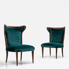 Pair of Lounge Chairs Italy 1950s - 4545723