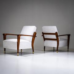 Pair of Lounge Chairs Italy Mid 20th Century - 4538102
