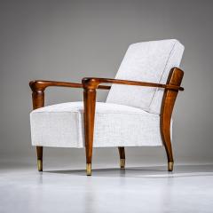 Pair of Lounge Chairs Italy Mid 20th Century - 4538105