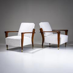 Pair of Lounge Chairs Italy Mid 20th Century - 4538206
