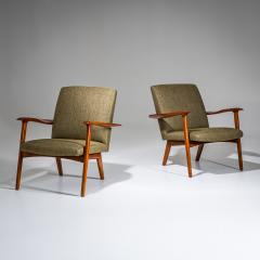 Pair of Lounge Chairs Probably Italy Mid 20th Century - 4543300