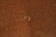 Pair of Lounge Chairs Upholstered in Burnt Orange Mohair Norway 1940s - 4505740