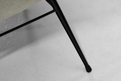 Pair of Lounge Chairs with Tubular Metal Legs Europe ca 1960s - 4100130