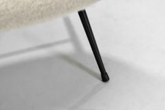 Pair of Lounge Chairs with Tubular Metal Legs Europe ca 1960s - 4100131
