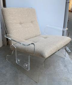 Pair of Lucite Armchairs by Baumann Germany 1970s - 938852