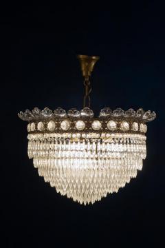 Pair of Luxurious Crystal Chandelier Italy 1940 - 2276598