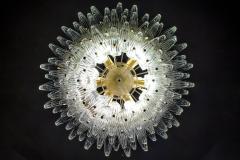 Pair of Luxury Murano Palmette Chandelier 1970s - 3051568