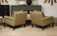 Pair of Mahogany Club Chairs - 3724098