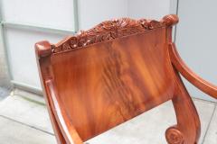 Pair of Mahogany Empire Armchairs - 1853912