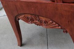 Pair of Mahogany Empire Armchairs - 1853916