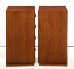 Pair of Mahogany Four drawer Nightstands - 1865051