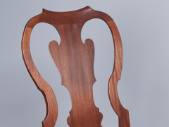 Pair of Mahogany Queen Anne Side Chairs - 1400967