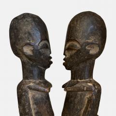 Pair of Male and Female Lobi Bateba Statues Burkina Faso Early 20th Century - 3066030