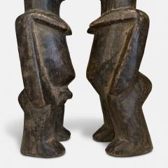 Pair of Male and Female Lobi Bateba Statues Burkina Faso Early 20th Century - 3066031