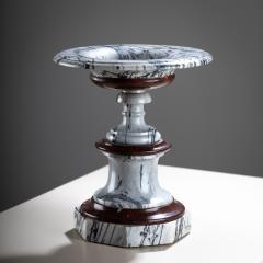 Pair of Marble Tazzas Italy 19th Century - 4435985
