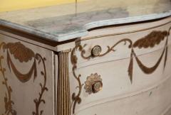 Pair of Marble Top Commodes Stamped Jansen - 3013182