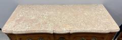 Pair of Marble Top Louis XV Style Commodes Chests Attributed to Maison Jansen - 2950396