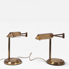 Pair of Marset articulated desk lamps 1980s - 4306497