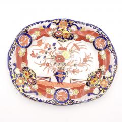 Pair of Masons Ashworth Ironstone Platters England 19th century - 3691803