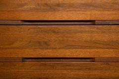 Pair of Mel Smilow Walnut Three Drawer Chests USA 1960s - 4710150