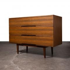 Pair of Mel Smilow Walnut Three Drawer Chests USA 1960s - 4710152