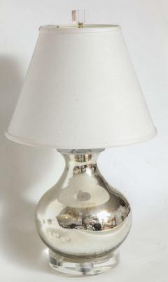 Pair of Mercury Glass Lamps - 1063930