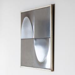 Pair of Metal Tiles Signed arfo Probably Italy Mid 20th Century - 4428868