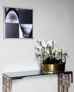 Pair of Metal Tiles Signed arfo Probably Italy Mid 20th Century - 4428870